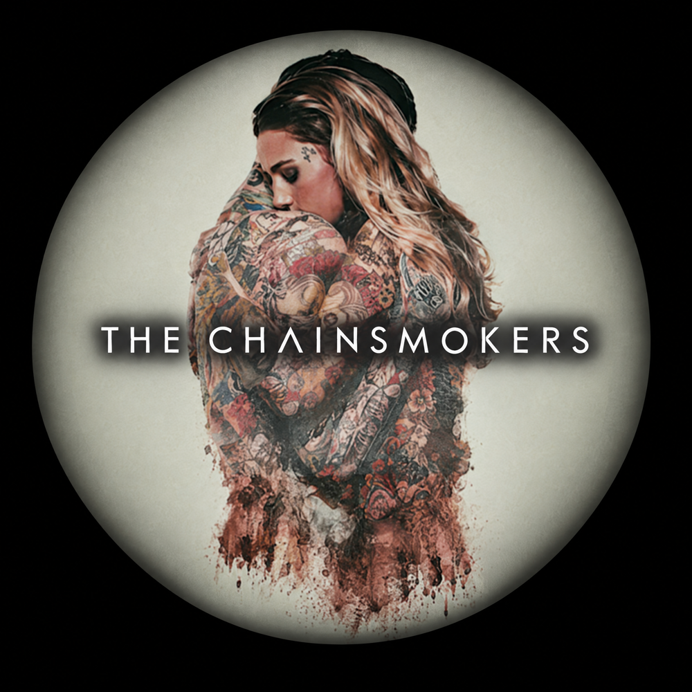 The Chainsmokers door projector design